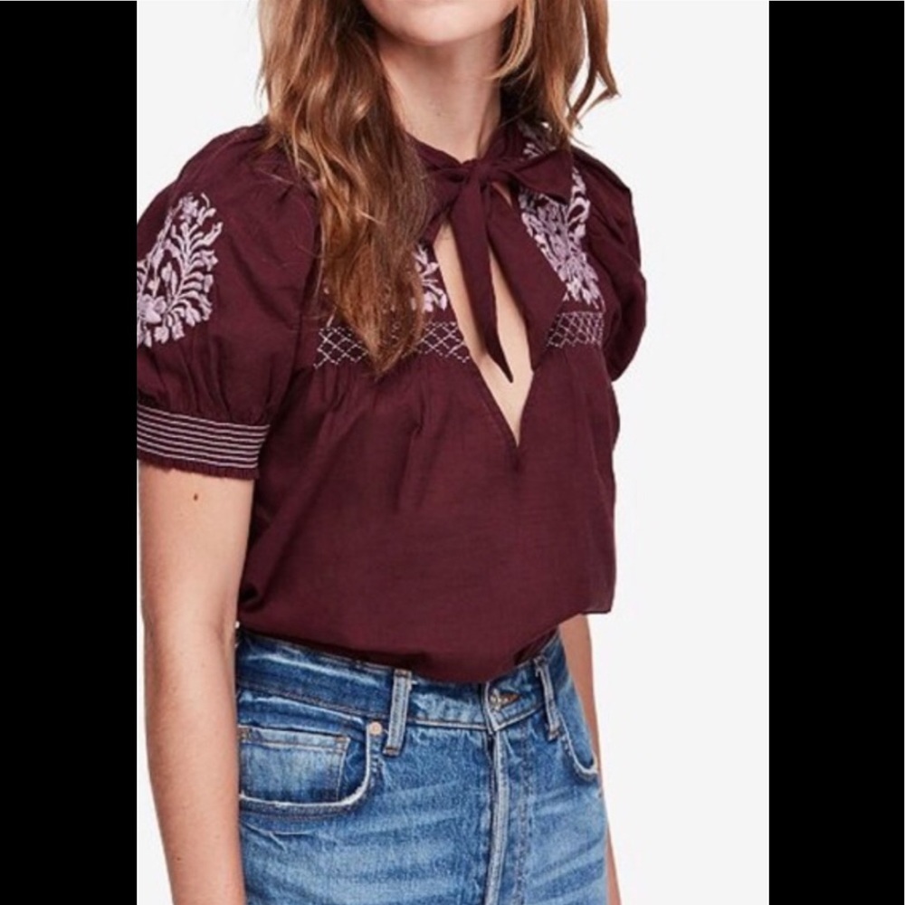 Free people dreaming about you top.Nwt. Retail 108